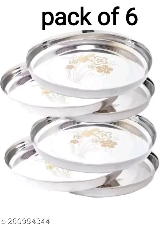 Freshhon Designer Thali PACK OF 6