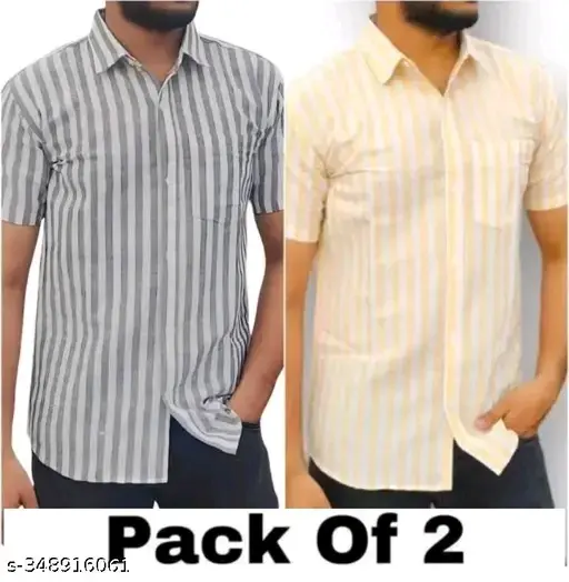Freshhon 🌞 Summer Special classic khadi Cotton Combo Shirts