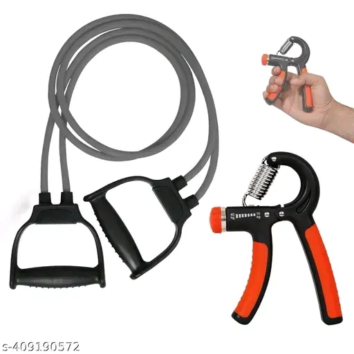 Gym style 40 kg Hand gripper & jumping rope