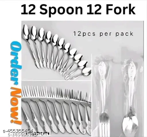 Freshhon Special combo 12Spoon & 12 Fork