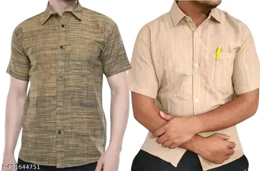 Freshhon Summer Special Combo Khadi Cotton Shirts