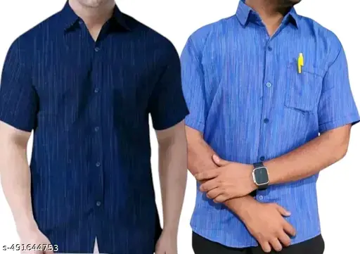 Freshhon Summer 🏝️ Special Combo Khadi Cotton Shirts