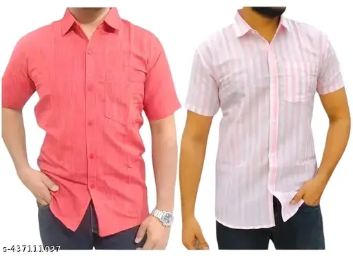 Freshhon Summer Special Combo Classic Khadi Cotton Shirts