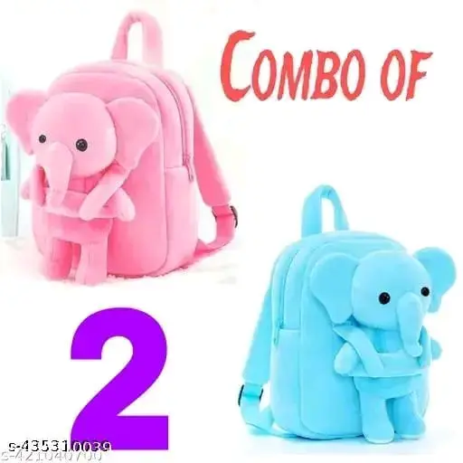 Kids school bag soft plush backpacks