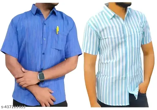 Freshhon Summer Special Combo Classic Khadi Cotton Shirts