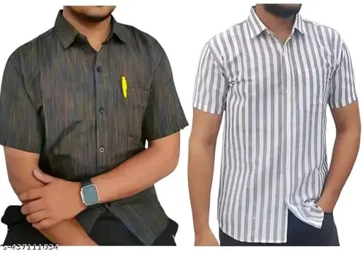 Freshhon Summer Special Combo Classic Khadi Cotton Shirts