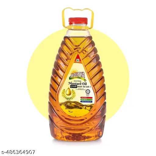 Freshhon Special Aditya Cold press Mustard oil,(3LTR GRADE 1.ORGANIC OIL)