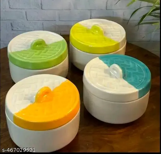 Freshhon Designer 1 piece Ceramic Matt FinishServing CASSEROLE 🥘