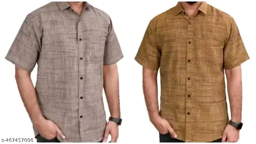 Freshhon Summer Special Combo Classic Khadi Cotton Shirts