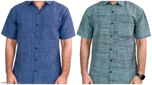 Freshhon Summer 🌞 Special Combo Classic Khadi Cotton Shirts