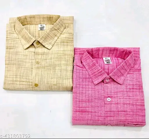 Freshhon Summer Special Combo Classic Khadi Cotton Shirts