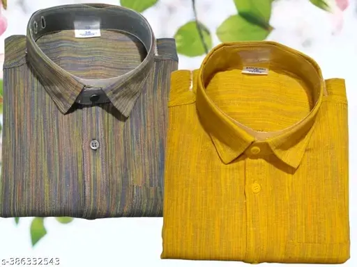Freshhon Summer 🌞 Special Combo Classic Khadi Cotton Shirts