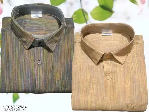 Freshhon Summer 🌞 Special Combo Classic Khadi Cotton Shirts