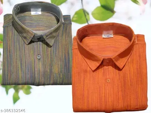 Freshhon Summer 🌞 Special Combo Classic Khadi Cotton Shirts