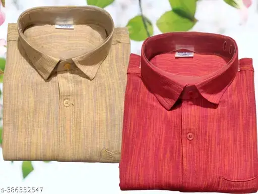 Freshhon 🌞 Summer Special Combo Classic Khadi Cotton Shirts
