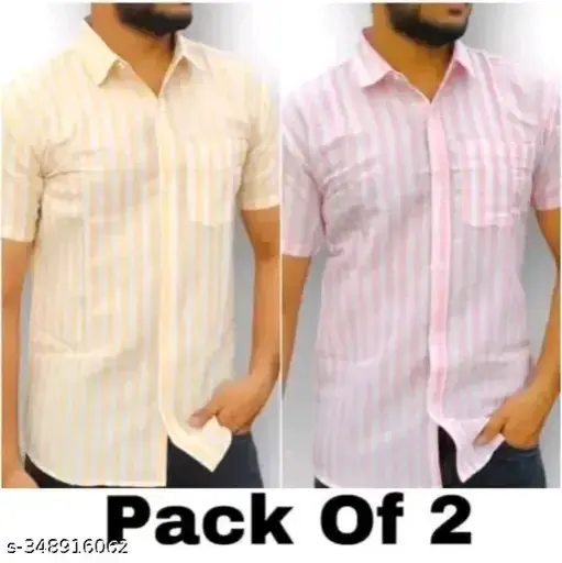 Freshhon Summer 🌞 Special Classic Khadi Cotton Combo Shirts