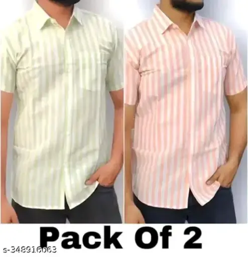 Freshhon 🌞 Summer Special Combo Classic Khadi Cotton Shirts