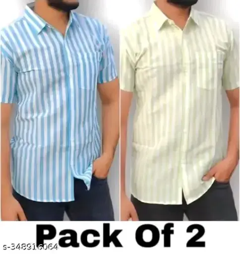 Freshhon 🌞 Summer Special classic khadi cotton Shirts Combo