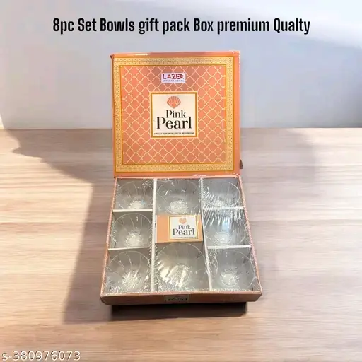 Freshhon Special premium quality Glass Bowls Pack of 8