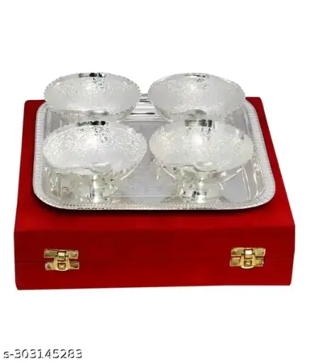 Freshhon Special Silver plated bowl Set of 4