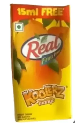 Real mango fruit juice 125 ml tetra pack (40pcs set)