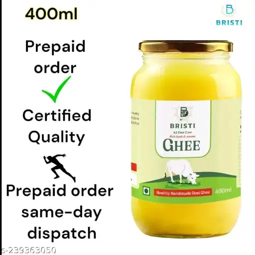 Hand made Organic A2 Cow Ghee