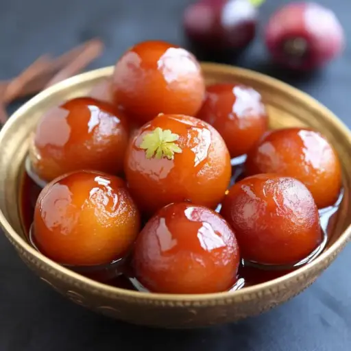 Shahi Gulab jamun (10 pcs)