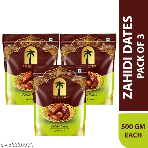 Saudi Arabia jahidi khajoor (500gm.pack 2 get 1free)