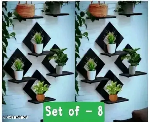 Fancy wooden wall mount Home Decor