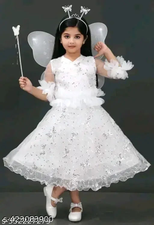 Kids fancy designer frock